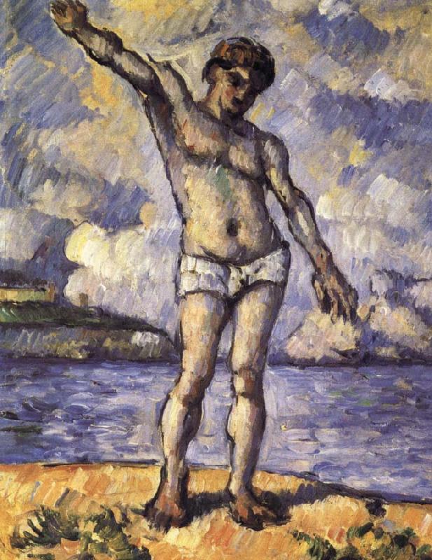 Paul Cezanne from the draft Bathing